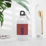 Custom Copper Rose Light Purple Sports Bottle