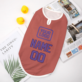 Custom Copper Rose Light Purple Pet Vest