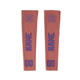 Custom Copper Rose Light Purple Arm Sleeve