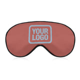 Custom Copper Rose Light Blue Sleep Mask