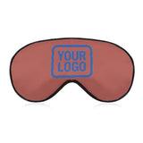 Custom Copper Rose Sky Blue Sleep Mask