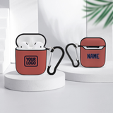 Custom Copper Rose Navy AirPods Case