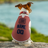 Custom Copper Rose Navy Pet Vest