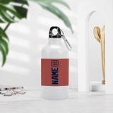 Custom Copper Rose Navy Sports Bottle