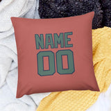 Custom Copper Rose Blue Green Pillowcase