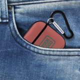 Custom Copper Rose Blue Green AirPods Case