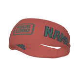 Custom Copper Rose Blue Green Sports headband