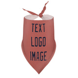 Custom Copper Rose Navy Pet Scarf