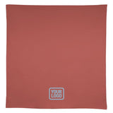Custom Copper Rose Navy Square Table Cloth