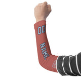 Custom Copper Rose Light Blue Arm Sleeve