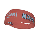 Custom Copper Rose Light Blue Sports headband