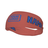 Custom Copper Rose Sky Blue Sports headband