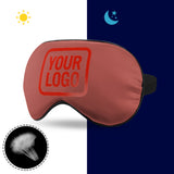 Custom Copper Rose Orange Red Sleep Mask