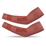 Custom Copper Rose Coral Red Arm Sleeve