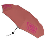 Custom Copper Rose Pink Automatic Umbrella