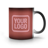 Custom Copper Rose Light Pink Magic Mug