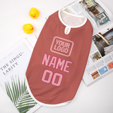 Custom Copper Rose Light Pink Pet Vest