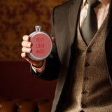 Custom Copper Rose Red Hip Flask