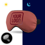 Custom Copper Rose Crimson Red Sleep Mask