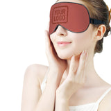 Custom Copper Rose Coral Red Sleep Mask