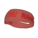 Custom Copper Rose Orange Red Sports headband