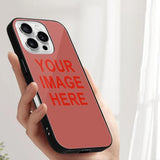 Custom Copper Rose Orange Red Phone Case