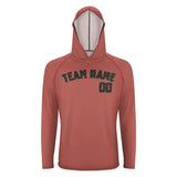 Custom Copper Rose Olive UV-Hoodie