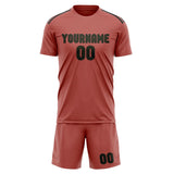 Custom Copper Rose Olive Soccer Jersey