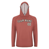 Custom Copper Rose Cream UV-Hoodie
