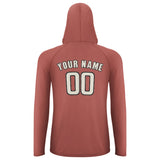Custom Copper Rose Cream UV-Hoodie