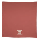 Custom Copper Rose Black Square Table Cloth