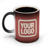 Custom Copper Rose Cream Magic Mug