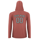 Custom Copper Rose Gray UV-Hoodie