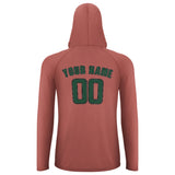 Custom Copper Rose Green UV-Hoodie