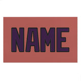 Custom Copper Rose Purple Beach Towel