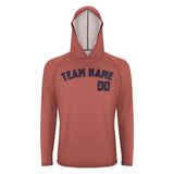 Custom Copper Rose Purple UV-Hoodie