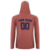 Custom Copper Rose Purple UV-Hoodie