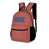 Custom Copper Rose Sky Blue Kids Backpack