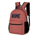 Custom Copper Rose Navy Kids Backpack