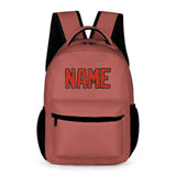 Custom Copper Rose Orange Red Kids Backpack