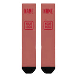 Custom Copper Rose Red Knee-High Sock