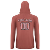 Custom Copper Rose Light Pink UV-Hoodie