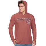 Custom Copper Rose Light Pink UV-Hoodie