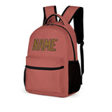 Custom Copper Rose Khaki Kids Backpack