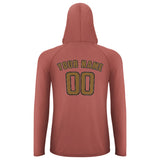 Custom Copper Rose Khaki UV-Hoodie