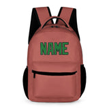 Custom Copper Rose Emerald Green Kids Backpack