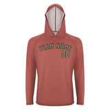 Custom Copper Rose Light Khaki UV-Hoodie
