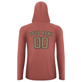 Custom Copper Rose Light Khaki UV-Hoodie