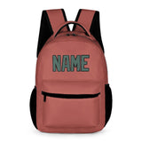 Custom Copper Rose Blue Green Kids Backpack