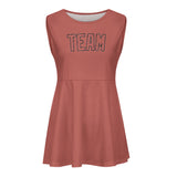 Custom Copper Rose Copper Rose Cheerleader Dress